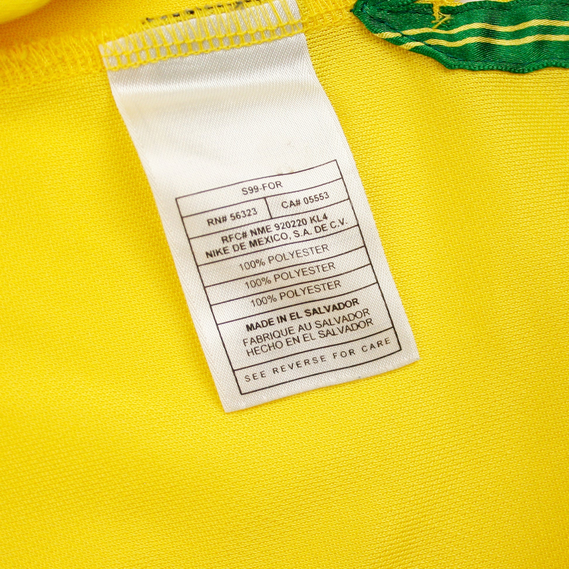 Brazil 98/00 • Home Shirt • L