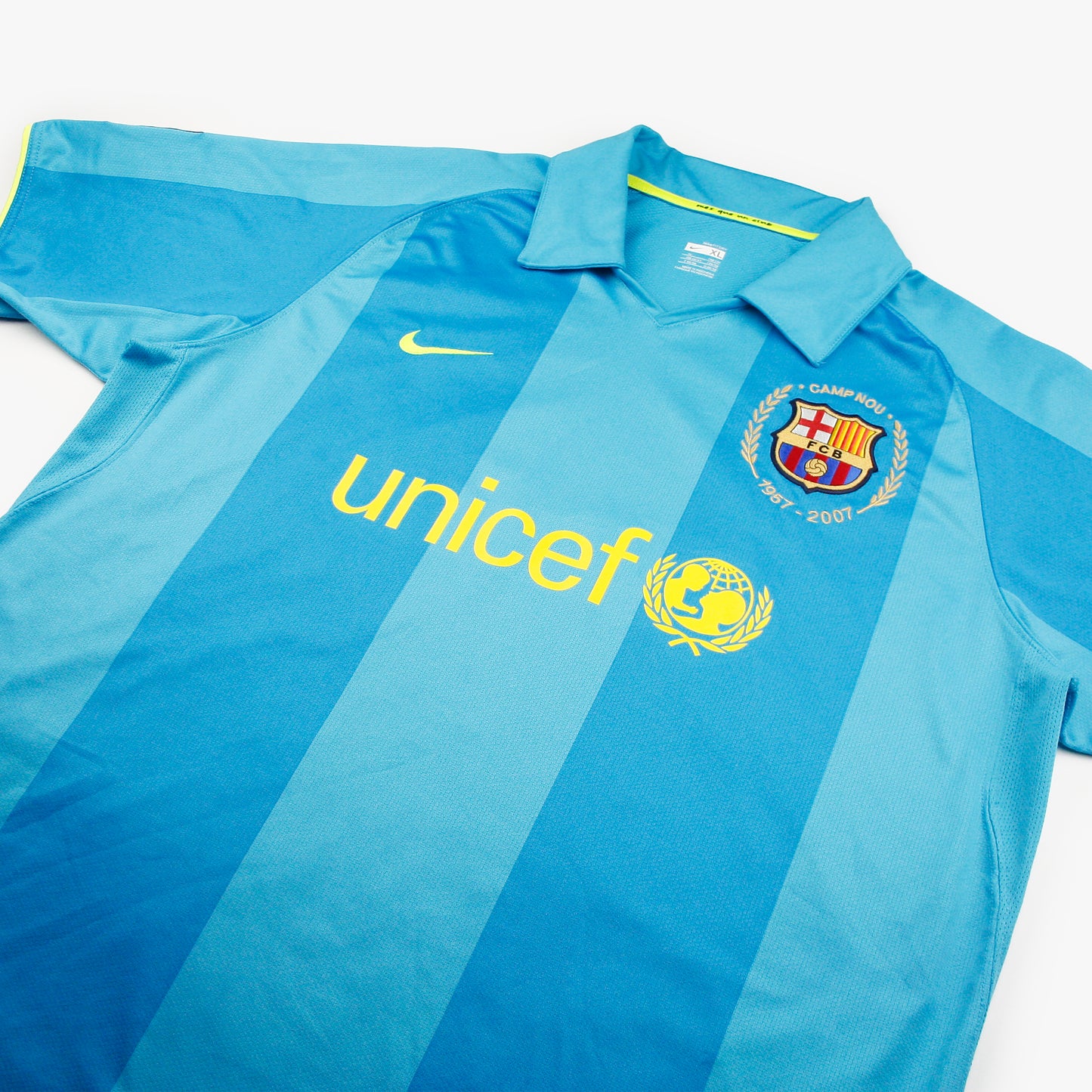 Barcelona 07/08 • Camiseta Visitante • XL