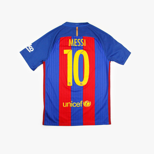 Barcelona 16/17 • Home Shirt • S • Messi #10