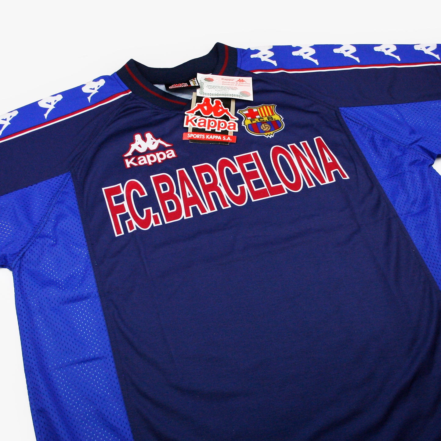 Barcelona 97/98 • Camiseta Entrenamiento *Con Etiquetas* • XL