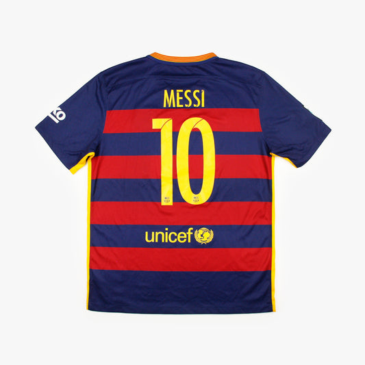 Barcelona 15/16 • Home Shirt • L • Messi #10