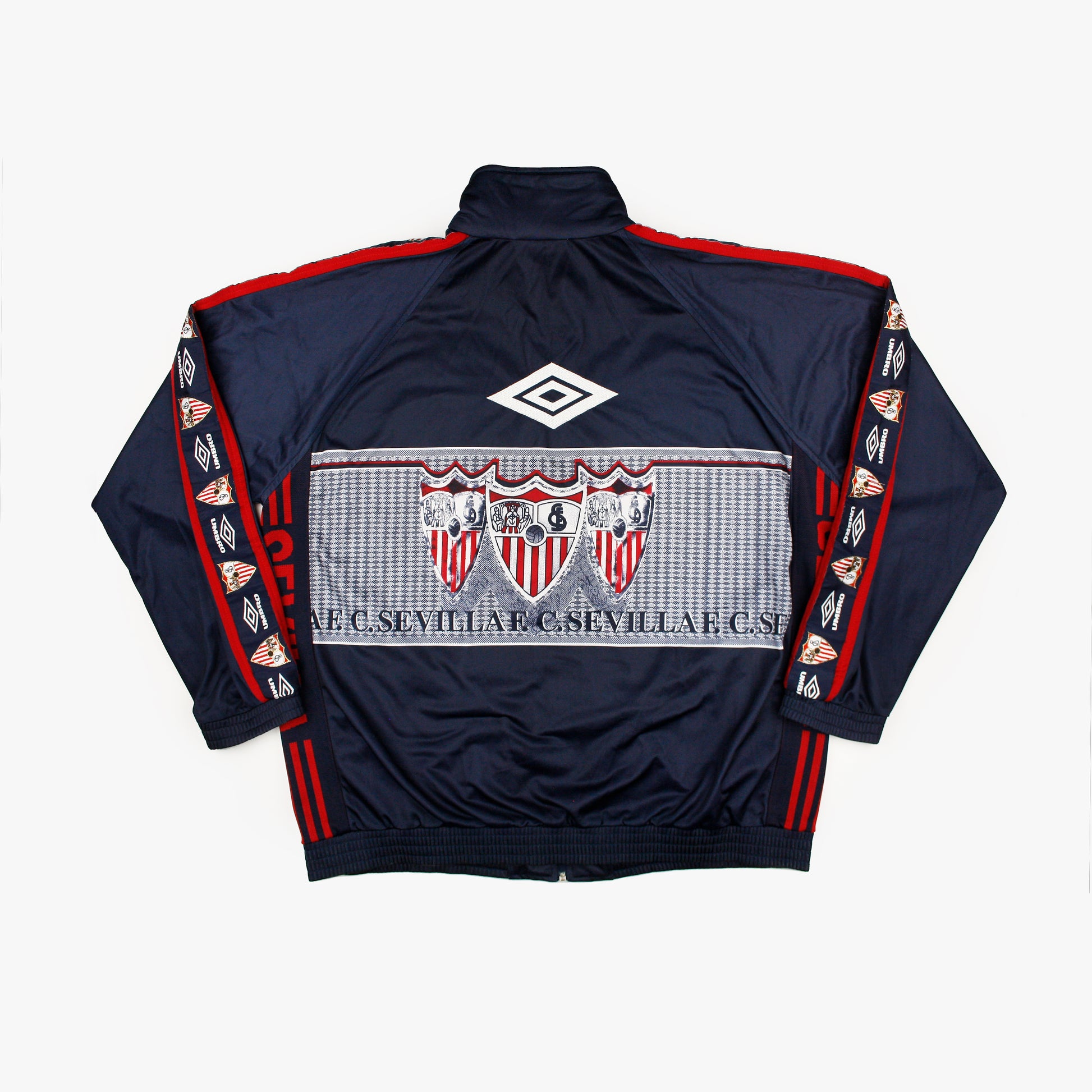 Sevilla 94/96 • Chaqueta de Chándal • M – Real Vintage Football Sevilla 94/96 • Chaqueta de Chándal • M – Real Vintage Football