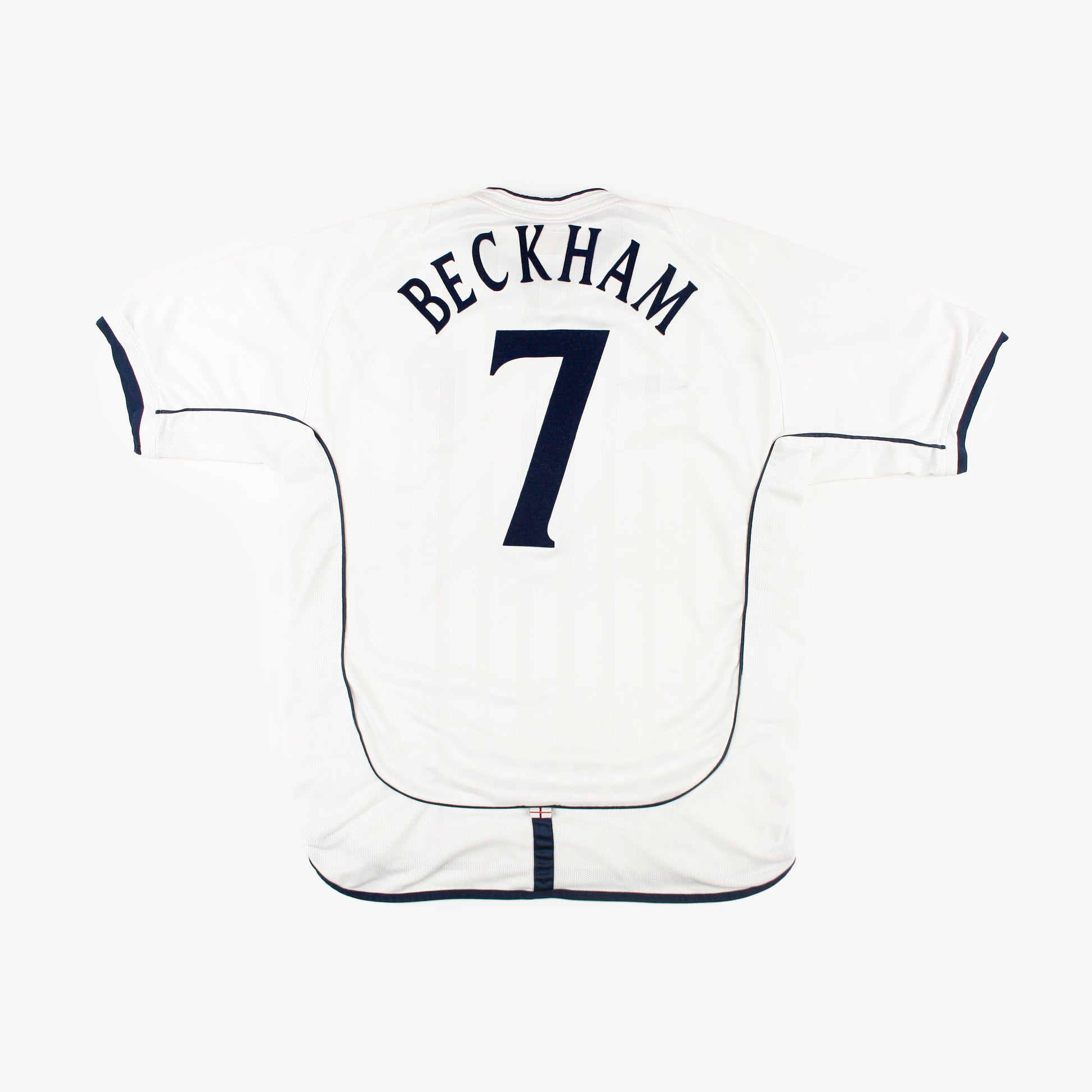 Maillot de l'Angleterre Beckham S, England shirt with Beckham name Maillot de l'Angleterre Beckham S, England shirt with Beckham name