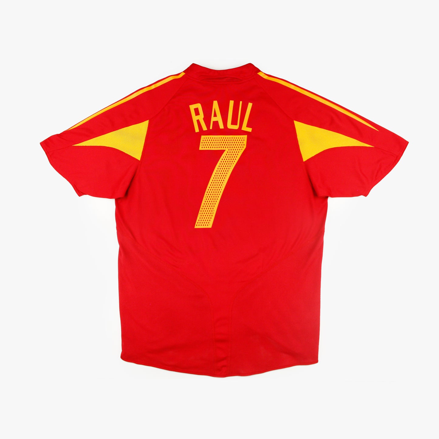 España 04/06 • Camiseta Local • L • Raúl #7