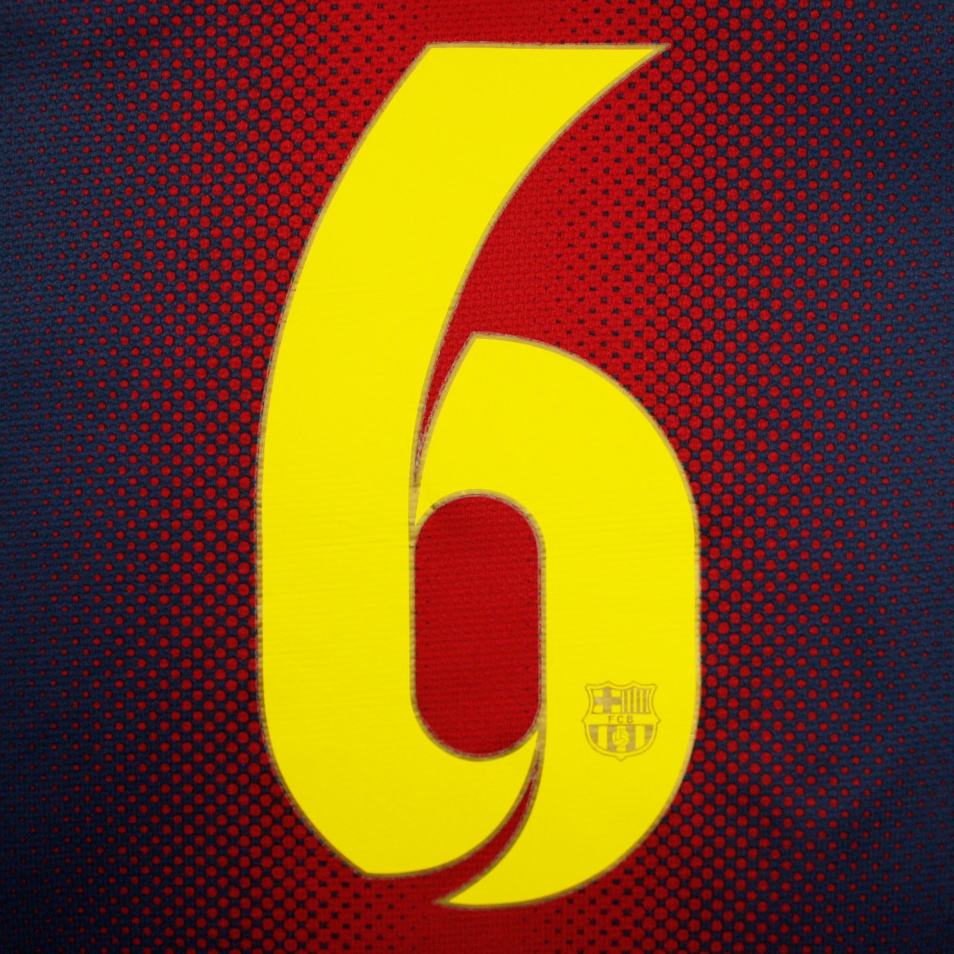 Barcelona 12/13 - Home Shirt - Xavi - #6 - XL -- NEW Barcelona 12/13 - Home Shirt - Xavi - #6 - XL -- NEW