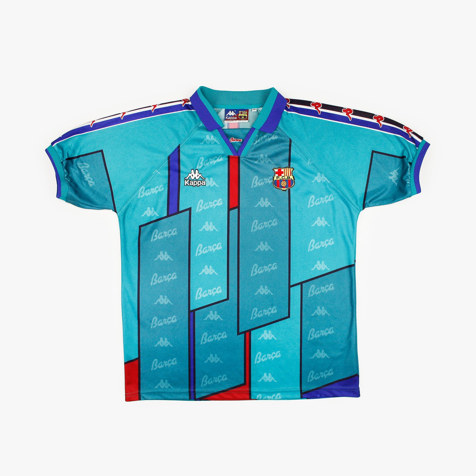 Barcelona 95/97 • Away Shirt • M (L) – Real Vintage Football