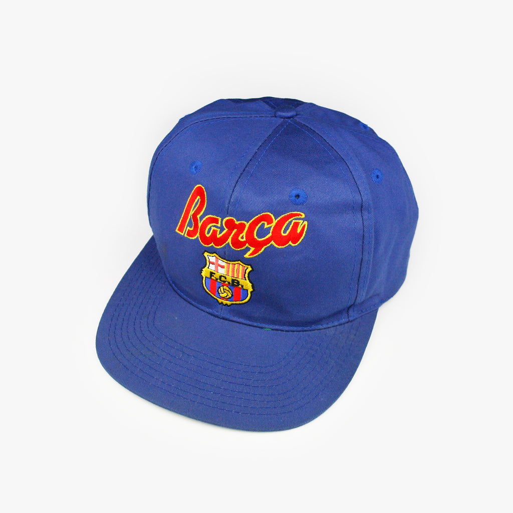 Casquette Barça - Collection Officielle FC Barcelone - Taille réglable - Homme, Bleu Marine, Taille unique