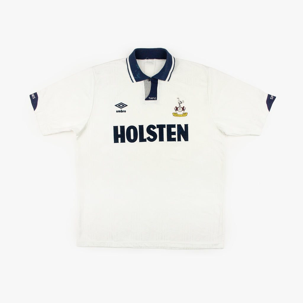 ウェア Tottenham 1991/93  Uniform TOTTENHAM HOTSPUR 1991 1993 HOME SHIRT FOOTBALL SOCCER UMBRO