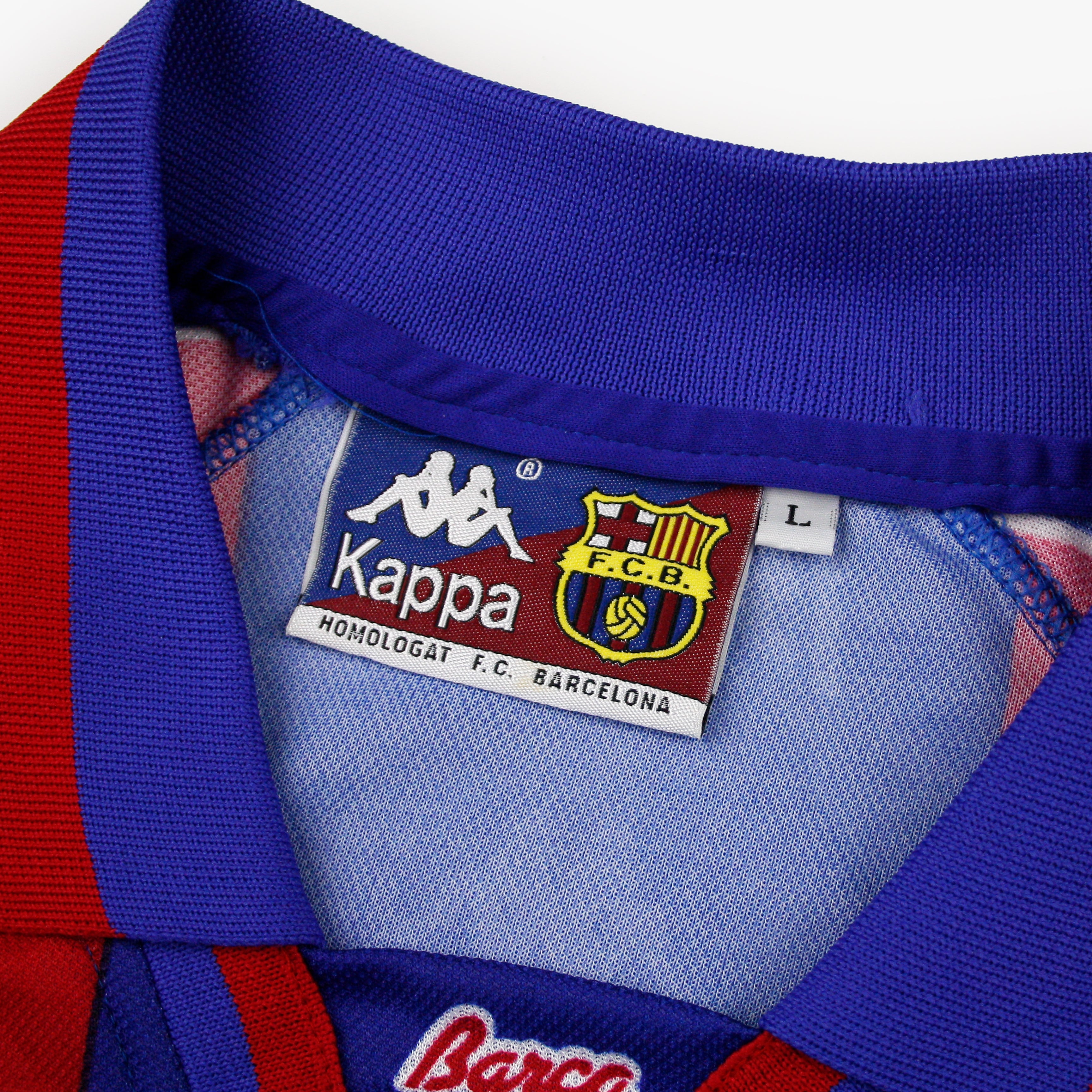 Barcelona 95/97 • Home Shirt • L