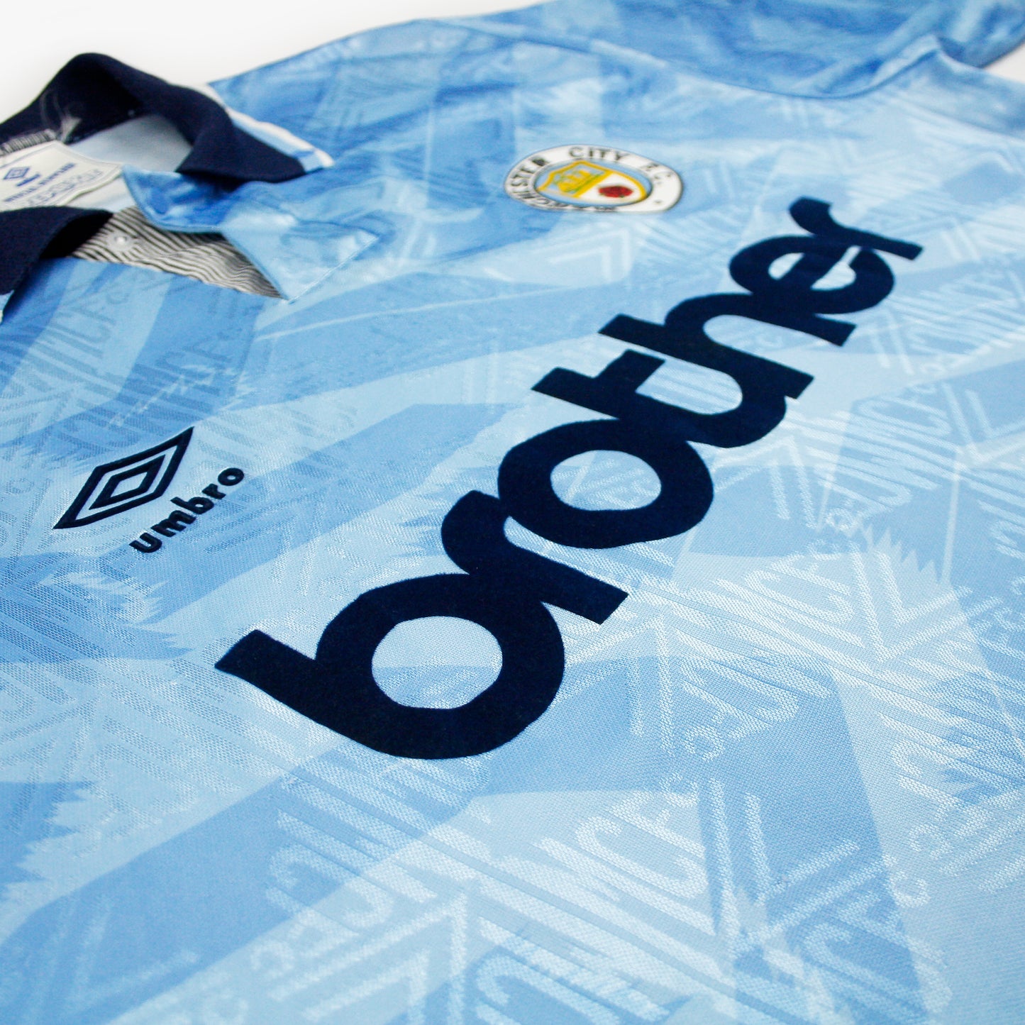 Manchester City 91/93 • Camiseta Local • L