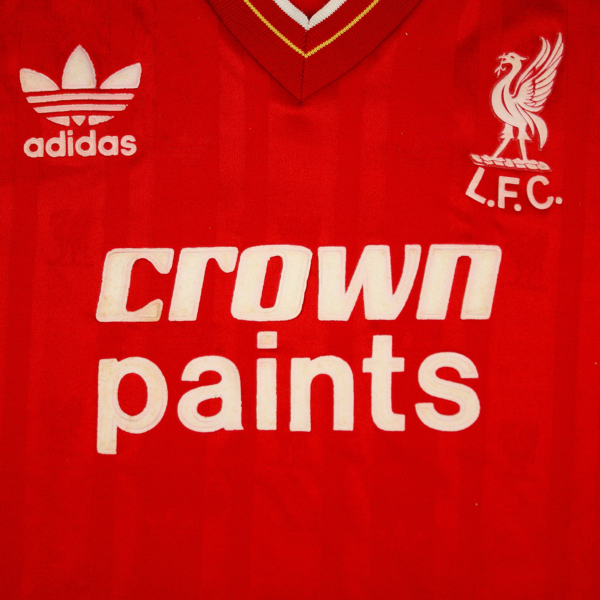 Vintage Adidas Liverpool Adidas Crown Paints Shirt Liverpool 85/87
