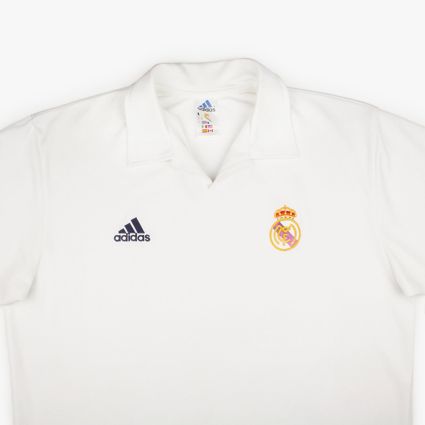 Real Madrid 02/03 • Camiseta Centenario Local • L
