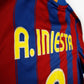 Barcelona 09/10 • Camiseta Local • L • A. Iniesta #8