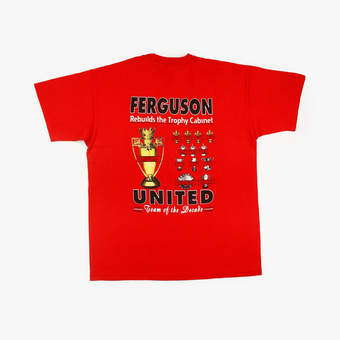 Manchester United 98/99 • Camiseta Bootleg • XL