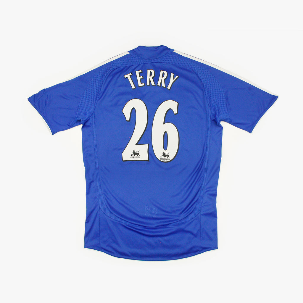 ウェア 06/08 adidas chelsea uniform shirt kit CHELSEA 2006 2008 HOME SHIRT JERSEY LONG SLEEVE ADIDAS