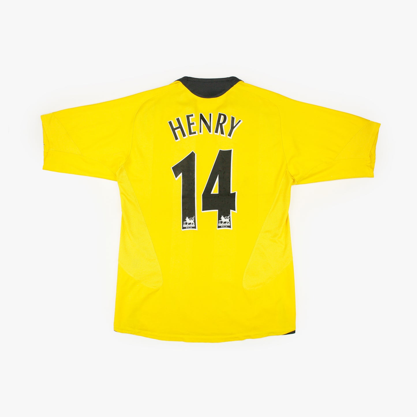 Maillot Arsenal 2005-2006 Déplacement - Henry, Bergkamp Maillot Arsenal 2005-2006 Déplacement - Henry, Bergkamp