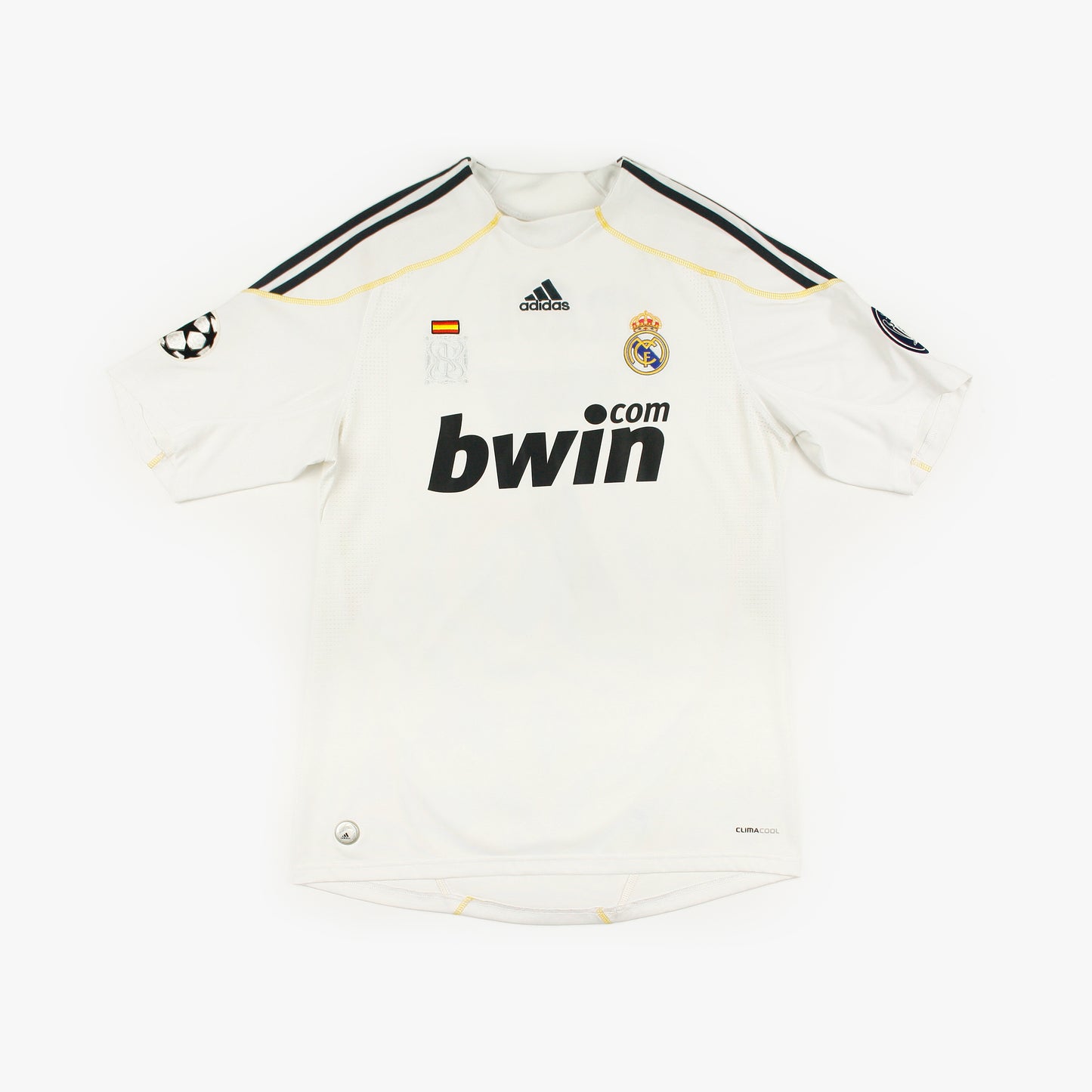 Real Madrid 09/10 • Camiseta Local *Edición de la Champions* • M • Raúl #7