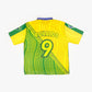 Brasil 90s • Camiseta Bootleg • XL (L) • Ronaldo #9