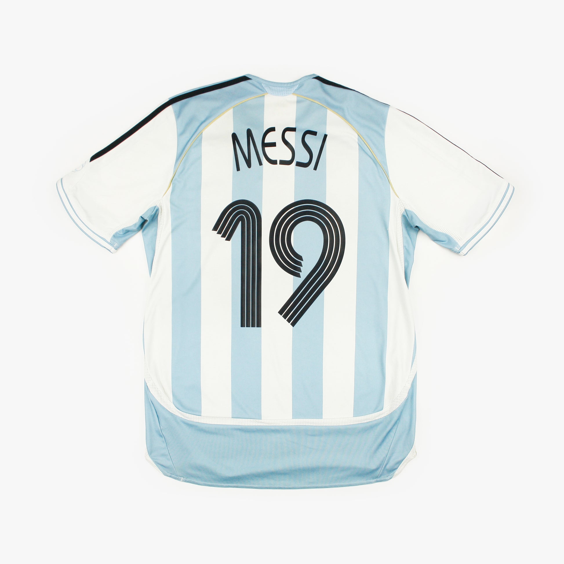Argentina 2006 Messi Old Jersey Number Argentina 06/07 • Home