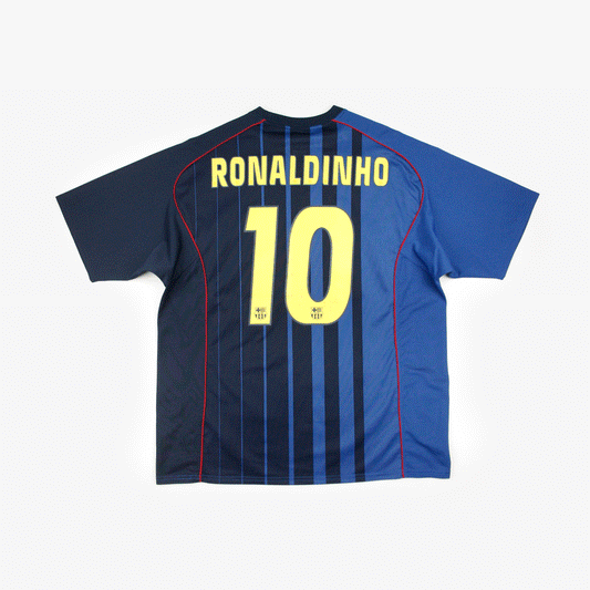 Barcelona 04/05 • Away Shirt • XL • Ronaldinho #10