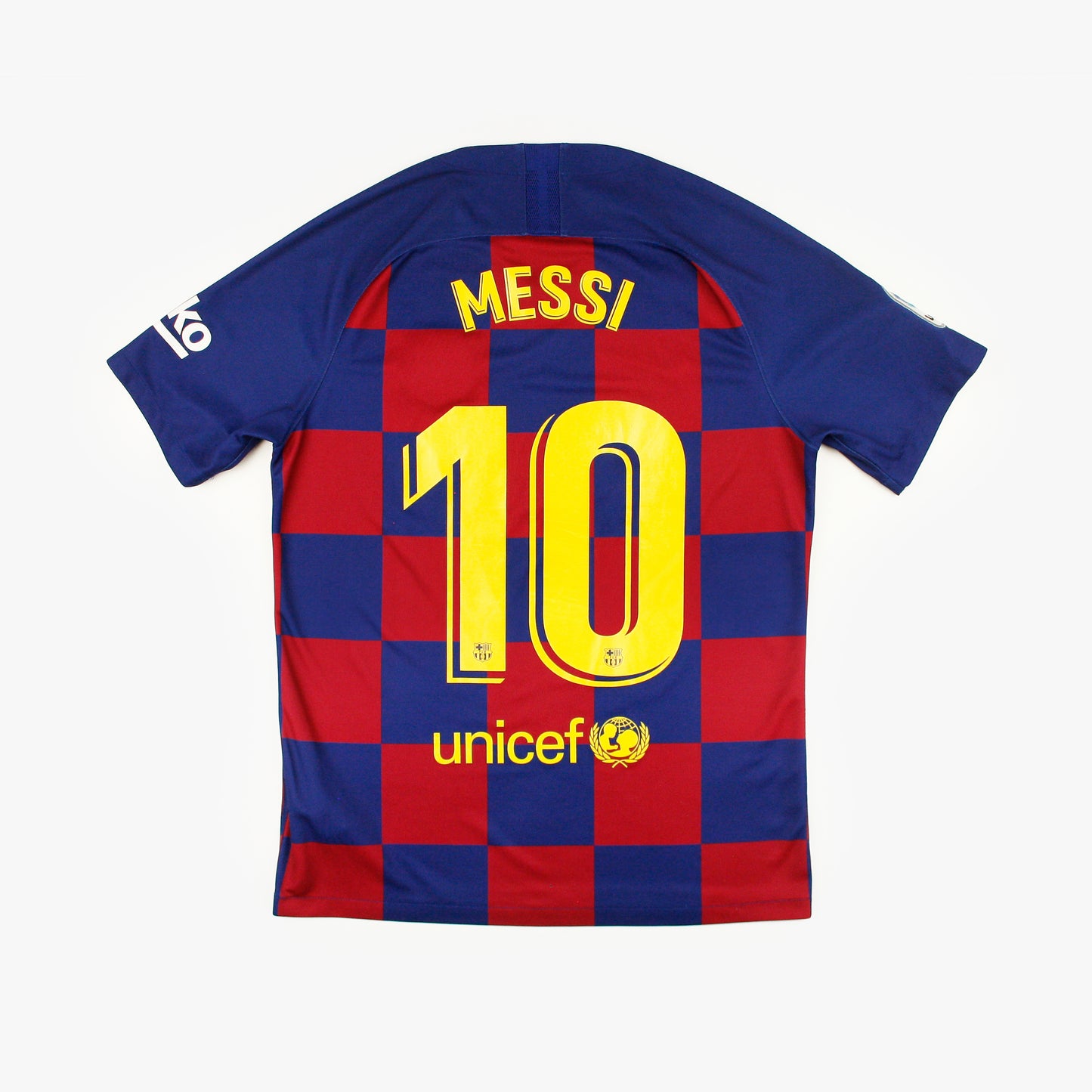 Barcelona 19/20 • Camiseta Local • M • Messi #10