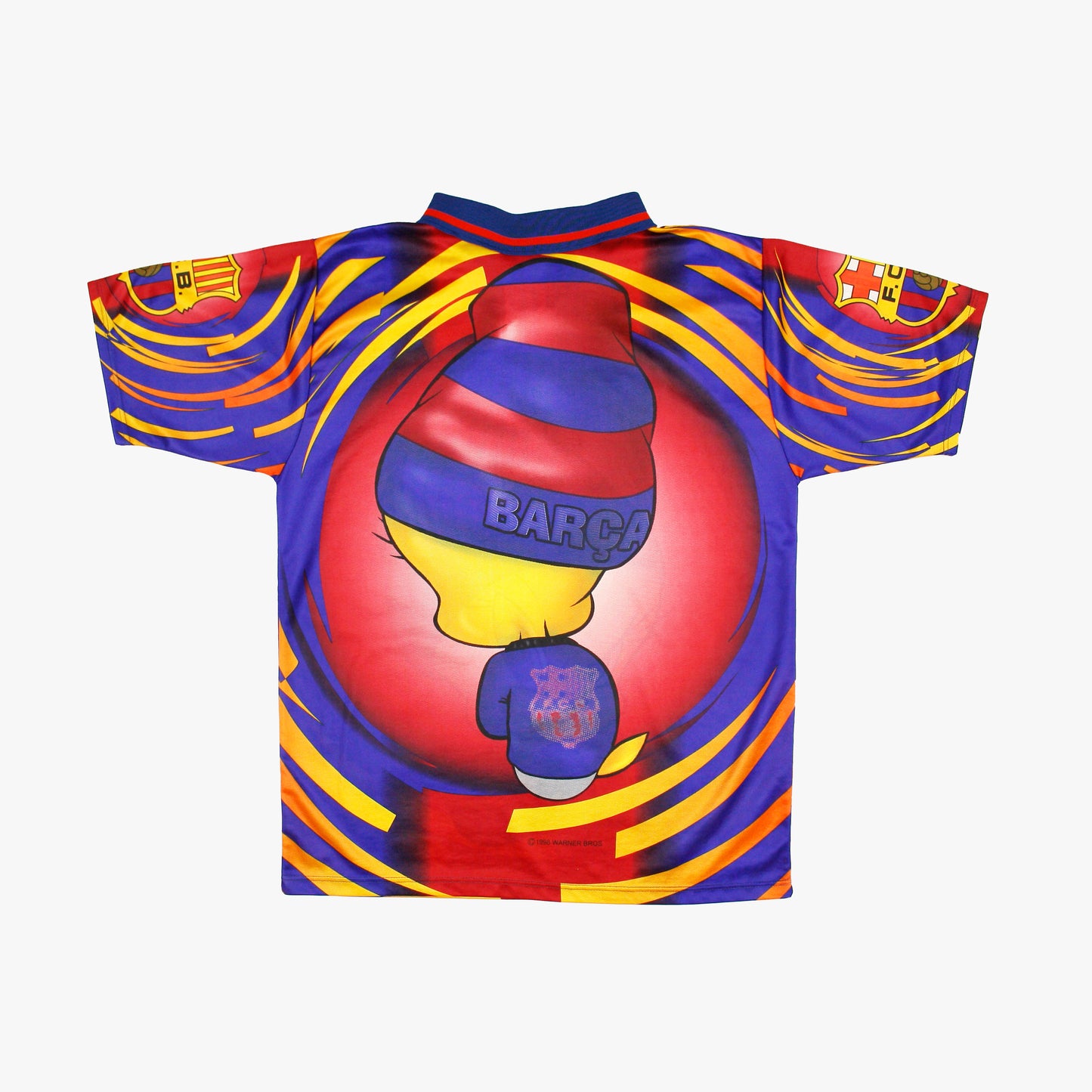 Barcelona 97/98 • Looney Tunes Camiseta Promocional • M