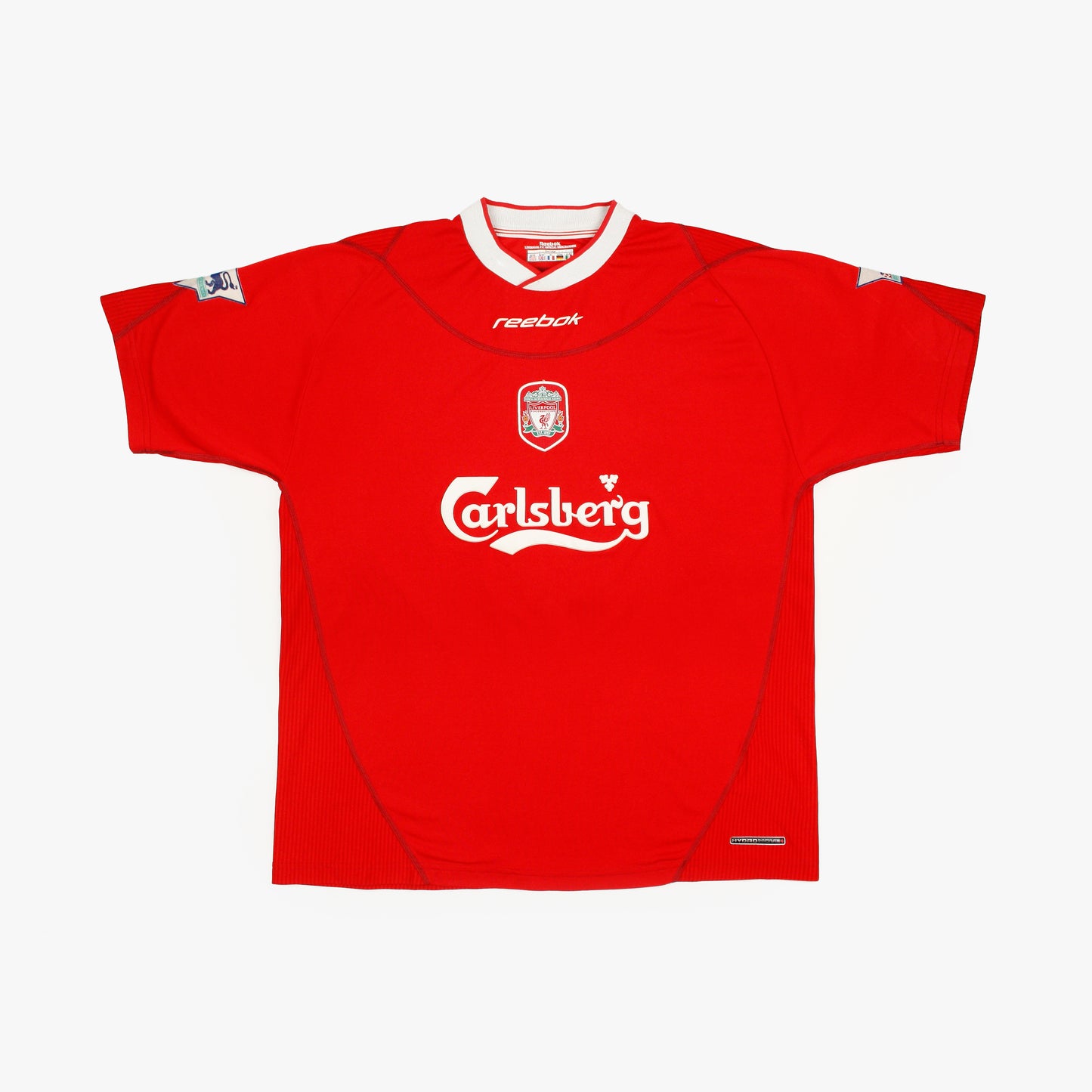 Liverpool 02/04 • Camiseta Local • L • Gerrard #17
