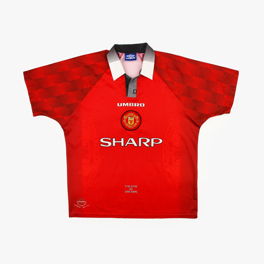 Manchester United 96/98 • Home Shirt • L