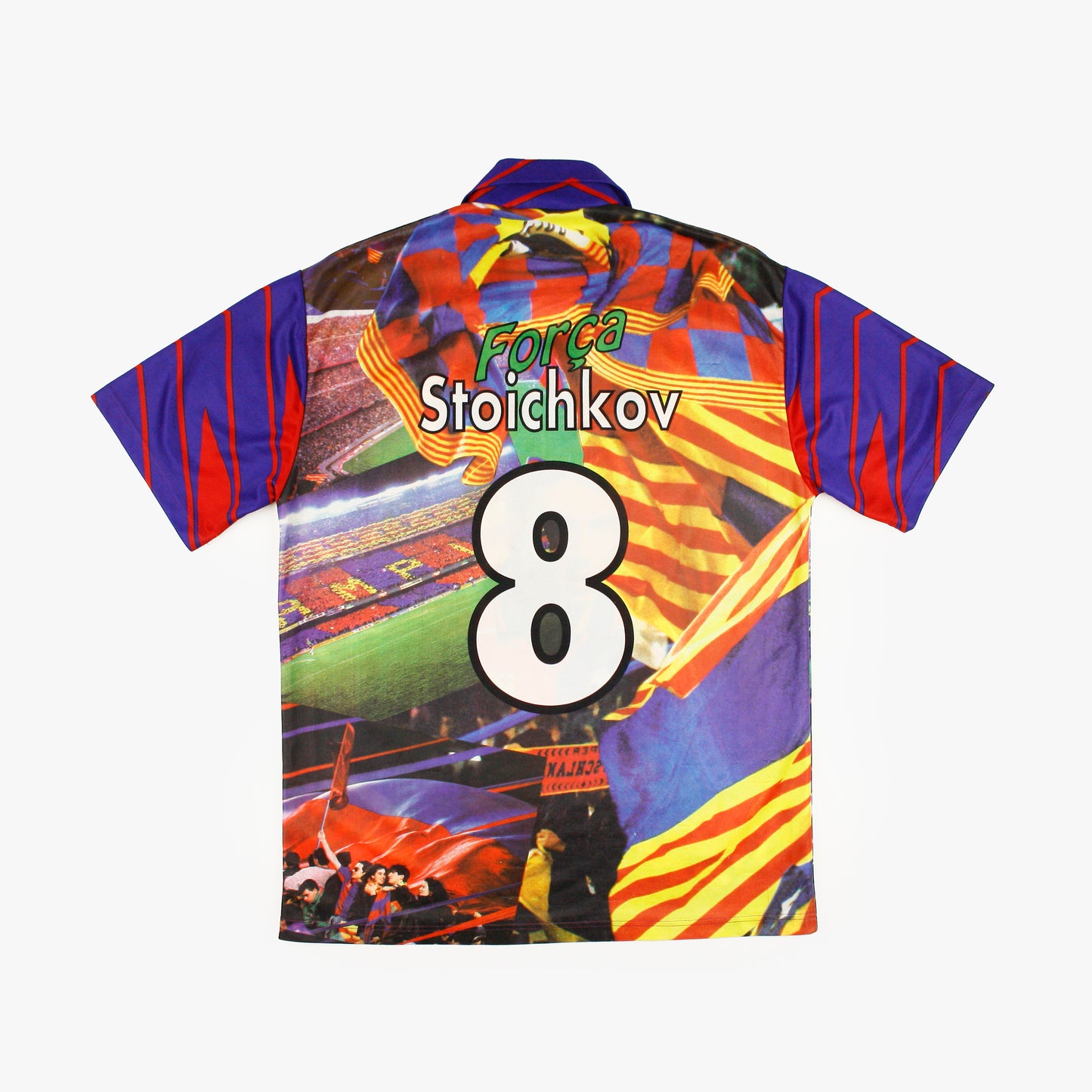 Barcelona 90s • Camiseta Bootleg • L • Stoichkov #10