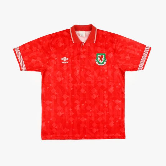 Wales 90/92 • Home Shirt • L