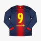 Barcelona 12/13 • Camiseta Local *Versión Jugador* • S/L