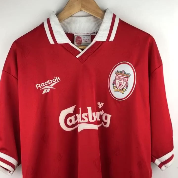 Liverpool 96/97 shirt hotsell