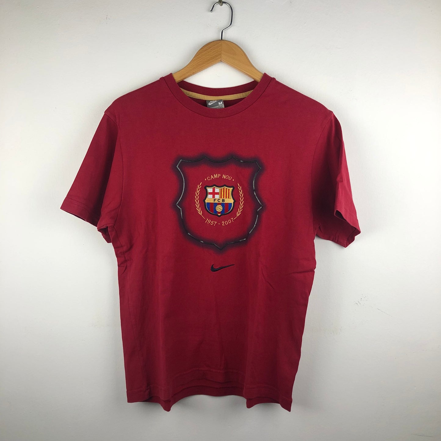 Barcelona 07/08 • Camiseta Centenario de Camp Nou • M